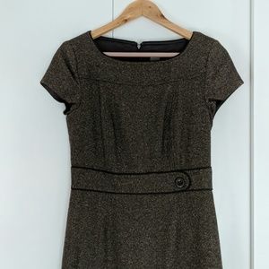 Ann Taylor Brown dress (4P)